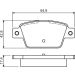 BOSCH Bremsbelagsatz, Scheibenbremse 0 986 494 536 BOSCH Bremsbelagsatz, Scheibenbremse 0 986 494 536