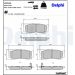 Delphi Bremsbelagsatz, Scheibenbremse LP2049 Delphi Bremsbelagsatz, Scheibenbremse LP2049