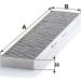 MANN-FILTER CUK 5480 Innenraumfilter, Aktivkohlefilter MANN-FILTER CUK 5480 Innenraumfilter, Aktivkohlefilter