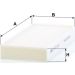 MANN-FILTER CU 23 015-2 Innenraumfilter, Partikelfilter MANN-FILTER CU 23 015-2 Innenraumfilter, Partikelfilter