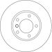 Bremsscheibe DF4055
