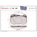 Brembo Bremsbelagsatz, Scheibenbremse PRIME LINE P 50 123 Brembo Bremsbelagsatz, Scheibenbremse PRIME LINE P 50 123