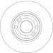 Bremsscheibe DF4364