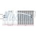 Verdampfer, Klimaanlage 92301 Verdampfer, Klimaanlage 92301