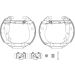 Bremsbackensatz 8DB 355 005-001 Bremsbackensatz 8DB 355 005-001