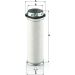 Sekundärluftfilter CF 711 Sekundärluftfilter CF 711