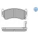 Meyle Bremsbelagsatz, Scheibenbremse MEYLE-ORIGINAL: True to OE 025 230 0415/W Meyle Bremsbelagsatz, Scheibenbremse MEYLE-ORIGINAL: True to OE 025 230 0415/W