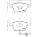 Hella Bremsbelagsatz, Scheibenbremse 8DB 355 011-711 Hella Bremsbelagsatz, Scheibenbremse 8DB 355 011-711