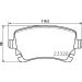 Hella Bremsbelagsatz, Scheibenbremse 8DB 355 024-961 Hella Bremsbelagsatz, Scheibenbremse 8DB 355 024-961