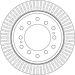 TRW Bremsscheibe DF6342