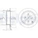 Delphi Bremsscheibe BG3889