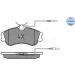 Meyle Bremsbelagsatz, Scheibenbremse MEYLE-ORIGINAL: True to OE 025 231 2419/W Meyle Bremsbelagsatz, Scheibenbremse MEYLE-ORIGINAL: True to OE 025 231 2419/W