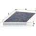 MANN-FILTER CUK 3461 Innenraumfilter, Aktivkohlefilter