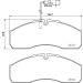 Hella Bremsbelagsatz, Scheibenbremse 8DB 355 020-711