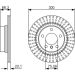 BOSCH Bremsscheibe 0 986 479 044 BOSCH Bremsscheibe 0 986 479 044