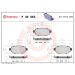 Brembo Bremsbelagsatz, Scheibenbremse PRIME LINE P 49 063 Brembo Bremsbelagsatz, Scheibenbremse PRIME LINE P 49 063