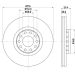 Bremsscheibe 8DD 355 127-191 Bremsscheibe 8DD 355 127-191