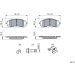 BOSCH Bremsbelagsatz, Scheibenbremse 0 986 494 714 BOSCH Bremsbelagsatz, Scheibenbremse 0 986 494 714
