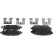 BOSCH Bremsbelagsatz, Scheibenbremse 0 986 494 444 BOSCH Bremsbelagsatz, Scheibenbremse 0 986 494 444