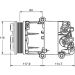 Kompressor, Klimaanlage ACP 1333 000P Kompressor, Klimaanlage ACP 1333 000P