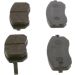 BOSCH Bremsbelagsatz, Scheibenbremse 0 986 494 558