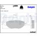 Delphi Bremsbelagsatz, Scheibenbremse LP771 Delphi Bremsbelagsatz, Scheibenbremse LP771