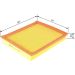BOSCH F 026 400 004 Luftfilter