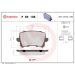 Brembo Bremsbelagsatz, Scheibenbremse PRIME LINE P 85 108