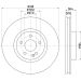 Hella Bremsscheibe PRO 8DD 355 123-501 Hella Bremsscheibe PRO 8DD 355 123-501