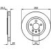 BOSCH Bremsscheibe 0 986 478 542
