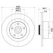 Hella Bremsscheibe PRO 8DD 355 123-171