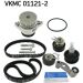 SKF Wasserpumpe + Zahnriemensatz VKMC 01121-2