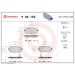 Brembo Bremsbelagsatz, Scheibenbremse PRIME LINE P 50 153 Brembo Bremsbelagsatz, Scheibenbremse PRIME LINE P 50 153