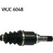 SKF Antriebswelle VKJC 6048