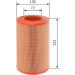 BOSCH 1 457 433 154 Luftfilter