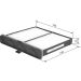 Filter, Innenraumluft 1 987 435 085