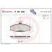 Brembo Bremsbelagsatz, Scheibenbremse PRIME LINE P 85 022