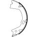 BOSCH Bremsbackensatz, Feststellbremse 0 986 487 948