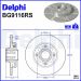 Delphi Bremsscheibe BG9116RS Delphi Bremsscheibe BG9116RS