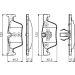BOSCH Bremsbelagsatz, Scheibenbremse 0 986 494 554 BOSCH Bremsbelagsatz, Scheibenbremse 0 986 494 554