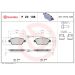 Brembo Bremsbelagsatz, Scheibenbremse PRIME LINE P 23 108 Brembo Bremsbelagsatz, Scheibenbremse PRIME LINE P 23 108