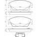BOSCH Bremsbelagsatz, Scheibenbremse 0 986 494 657 BOSCH Bremsbelagsatz, Scheibenbremse 0 986 494 657
