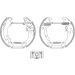 Textar Bremsbackensatz Shoe Kit Pro 84061000 Textar Bremsbackensatz Shoe Kit Pro 84061000