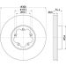 Hella Bremsscheibe 8DD 355 118-421