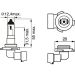 Glühlampe, Nebelscheinwerfer 1 987 302 083 Glühlampe, Nebelscheinwerfer 1 987 302 083