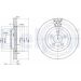 Delphi Bremsscheibe BG2844