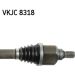 SKF Antriebswelle VKJC 8318