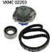 SKF Wasserpumpe + Zahnriemensatz VKMC 02203