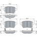 BOSCH Bremsbelagsatz, Scheibenbremse 0 986 494 802 BOSCH Bremsbelagsatz, Scheibenbremse 0 986 494 802