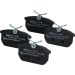 Valeo Bremsbelagsatz, Scheibenbremse EXPERT 301142A Valeo Bremsbelagsatz, Scheibenbremse EXPERT 301142A